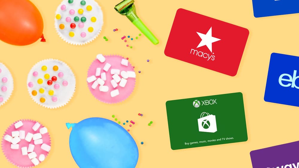 The best gift cards for birthdays